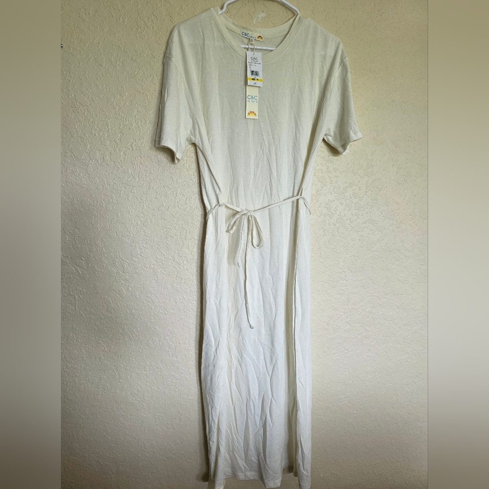 C&C California Cream T-Shirt Dress